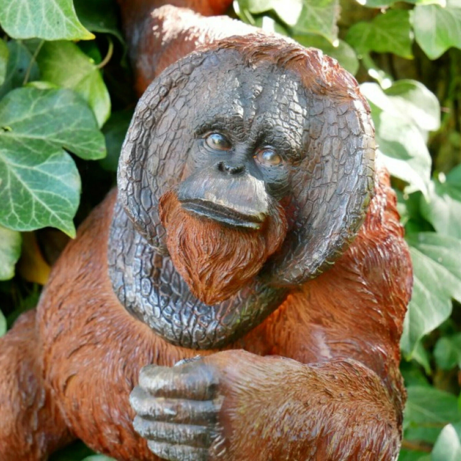 Darthome Limited Resin Orangutan Garden Sculpture 2 Darthome Limited Resin Orangutan Garden Sculpture - Image 2