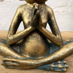 Darthome Limited Gold Yoga Frog Ornament 15cm -Decor Garden Shop 103 f3065ede b8dd 4640 a97f 7189142fe5b5