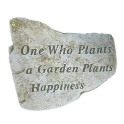 Darthome Limited Stone Happiness Garden Wall Plaque 25cm -Decor Garden Shop 10 4c2f0bc4 6e59 45c8 9ea2 6b6f4f3f7846