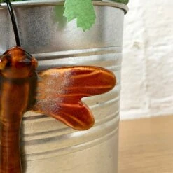 Darthome Limited Ceramic Red Dragonfly Pot Hanger -Decor Garden Shop 120 0c12a815 e4d1 4889 825a 476adeb1c297