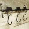 Darthome Limited Industrial Black Triple Wall Hooks