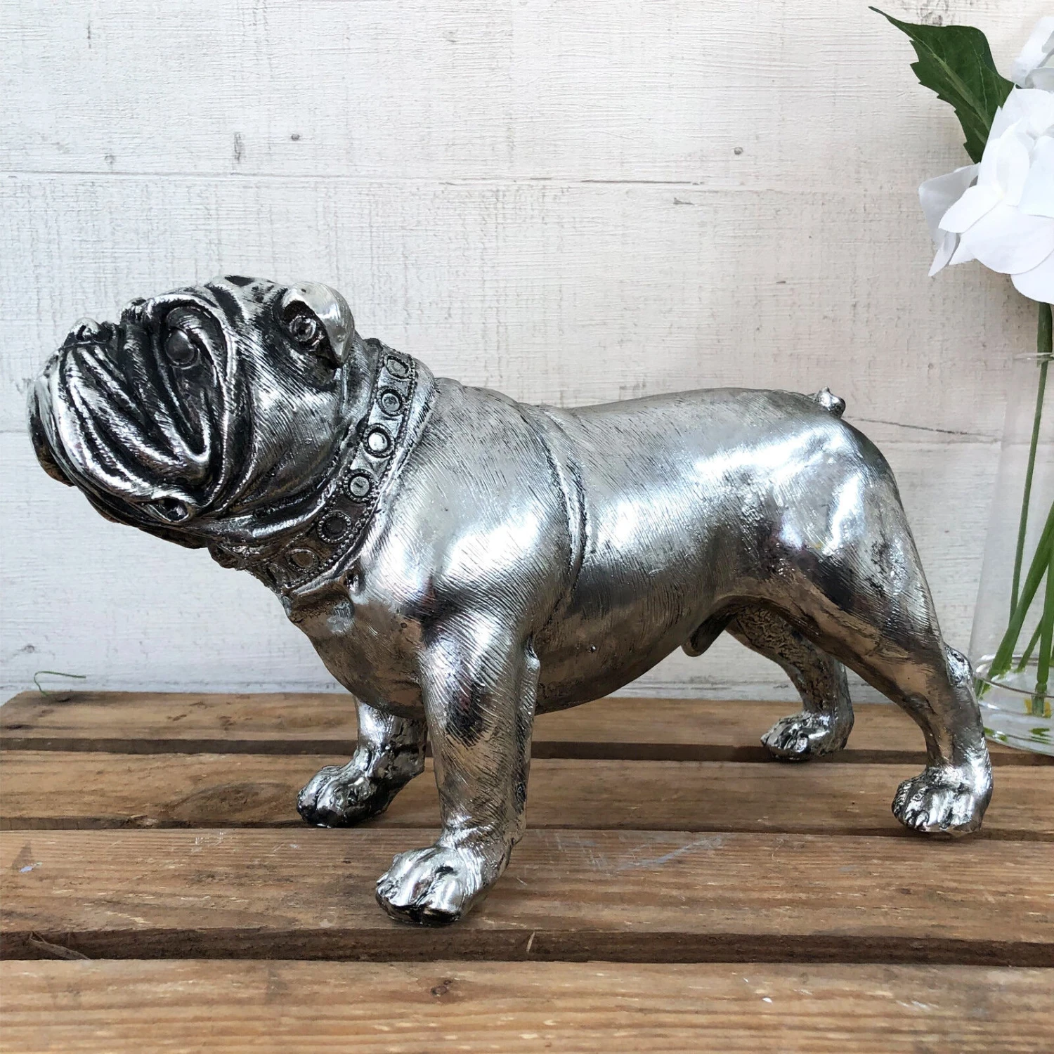 Darthome Limited Silver English Bulldog Ornament 2 Darthome Limited Silver English Bulldog Ornament - Image 2