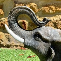 Darthome Limited Grey Lucky Elephant Garden Sculpture Large 42cm -Decor Garden Shop 15 db91a7c6 405e 4161 873b 9f3cace1b61d 1