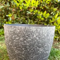Darthome Limited Flecked Black Garden Planter -Decor Garden Shop 174