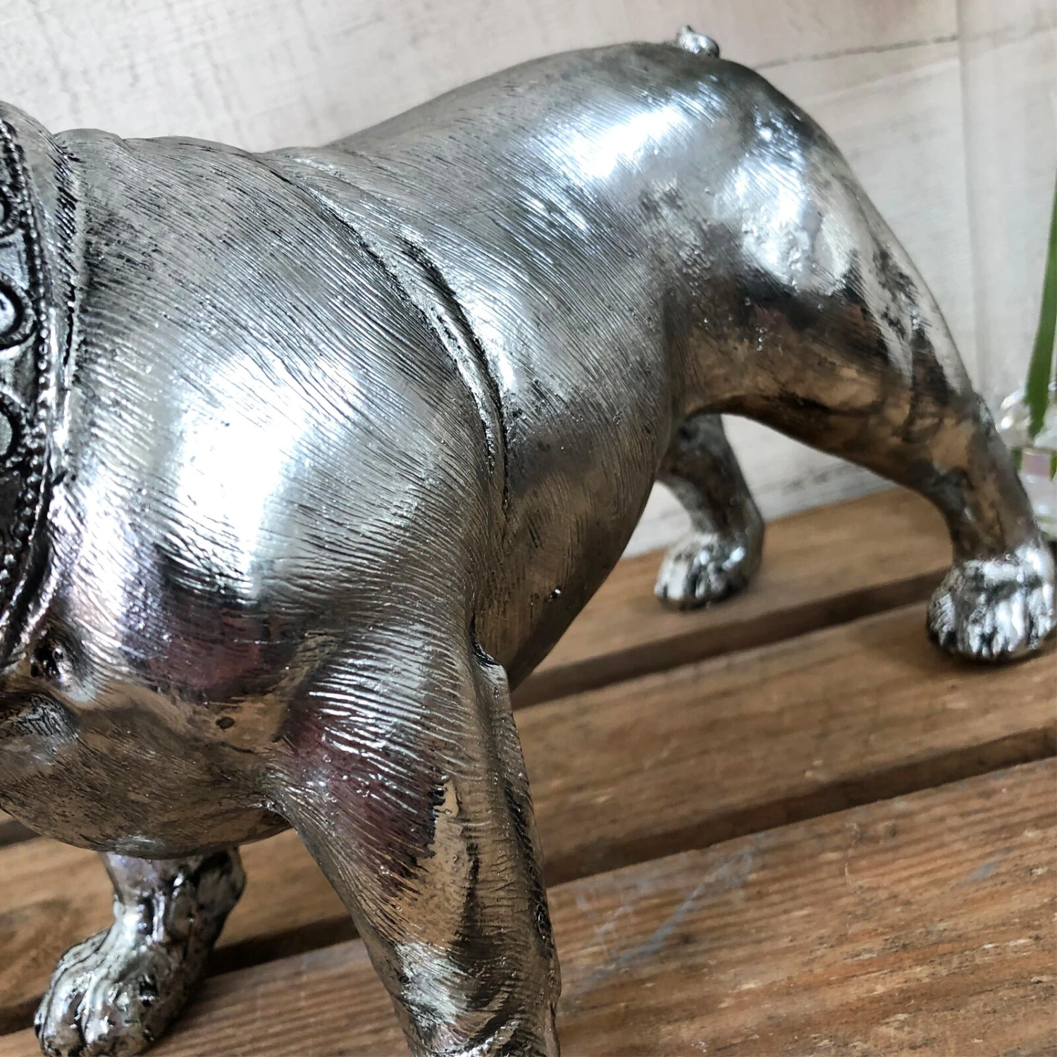Darthome Limited Silver English Bulldog Ornament 4 Darthome Limited Silver English Bulldog Ornament - Image 4