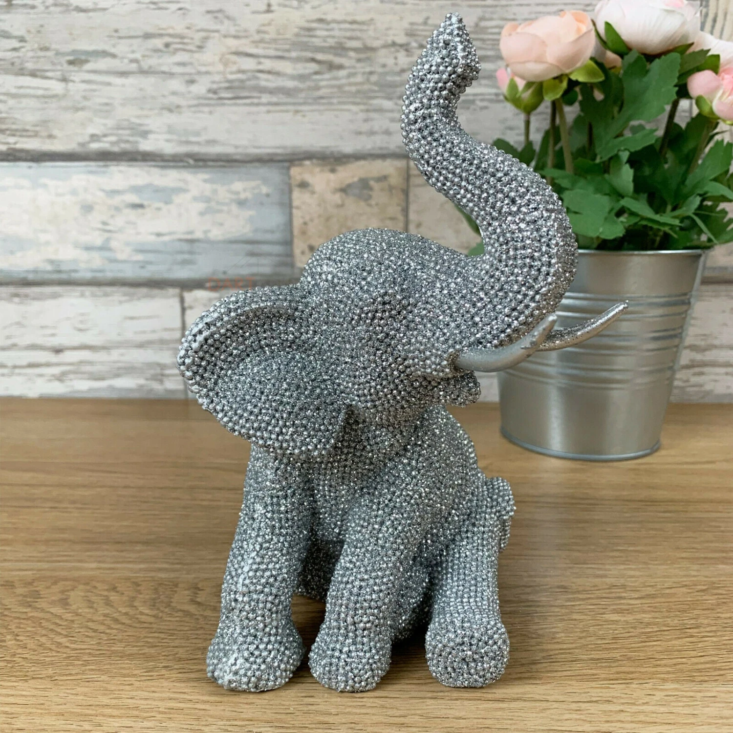 Darthome Limited Silver Baby Elephant Ornament 2 Darthome Limited Silver Baby Elephant Ornament - Image 2