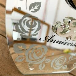 Darthome Limited 30th Pearl Wedding Anniversary Mirrored Clock 9 Darthome Limited 30th Pearl Wedding Anniversary Mirrored Clock -Decor Garden Shop 19 5b331ac9 4504 41a6 a202 8370f72c05c5