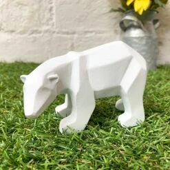 Darthome Limited White Miniature Polar Bear Figurine