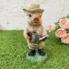 Darthome Limited Pig With Watering Can Ornament 21cm