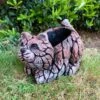 Darthome Limited Cement Rustic Cat Planter
