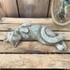 Darthome Limited Stone Lying Cat Garden Ornament 32cm