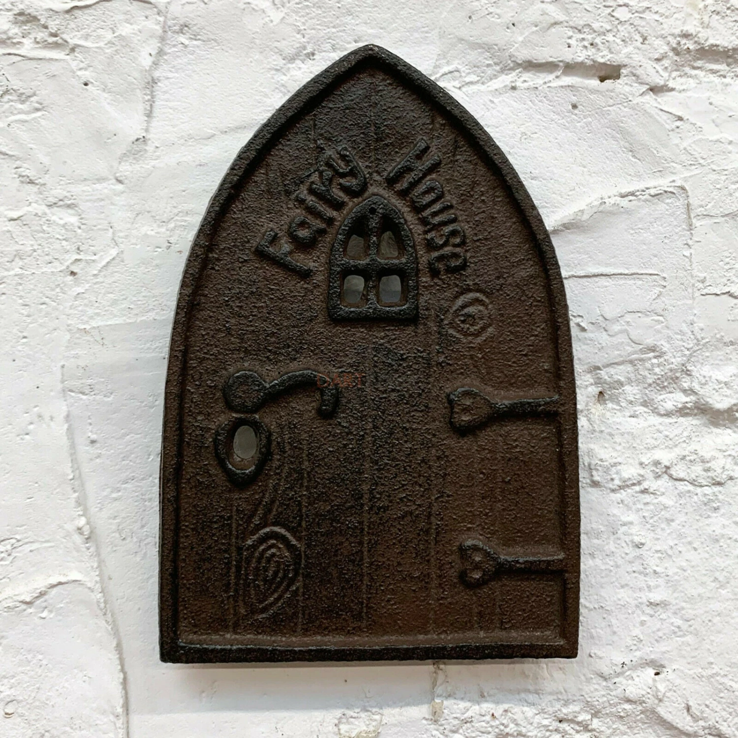 Darthome Limited Cast Iron Fairy Door Wall Plaque 14cm 2 Darthome Limited Cast Iron Fairy Door Wall Plaque 14cm - Image 2