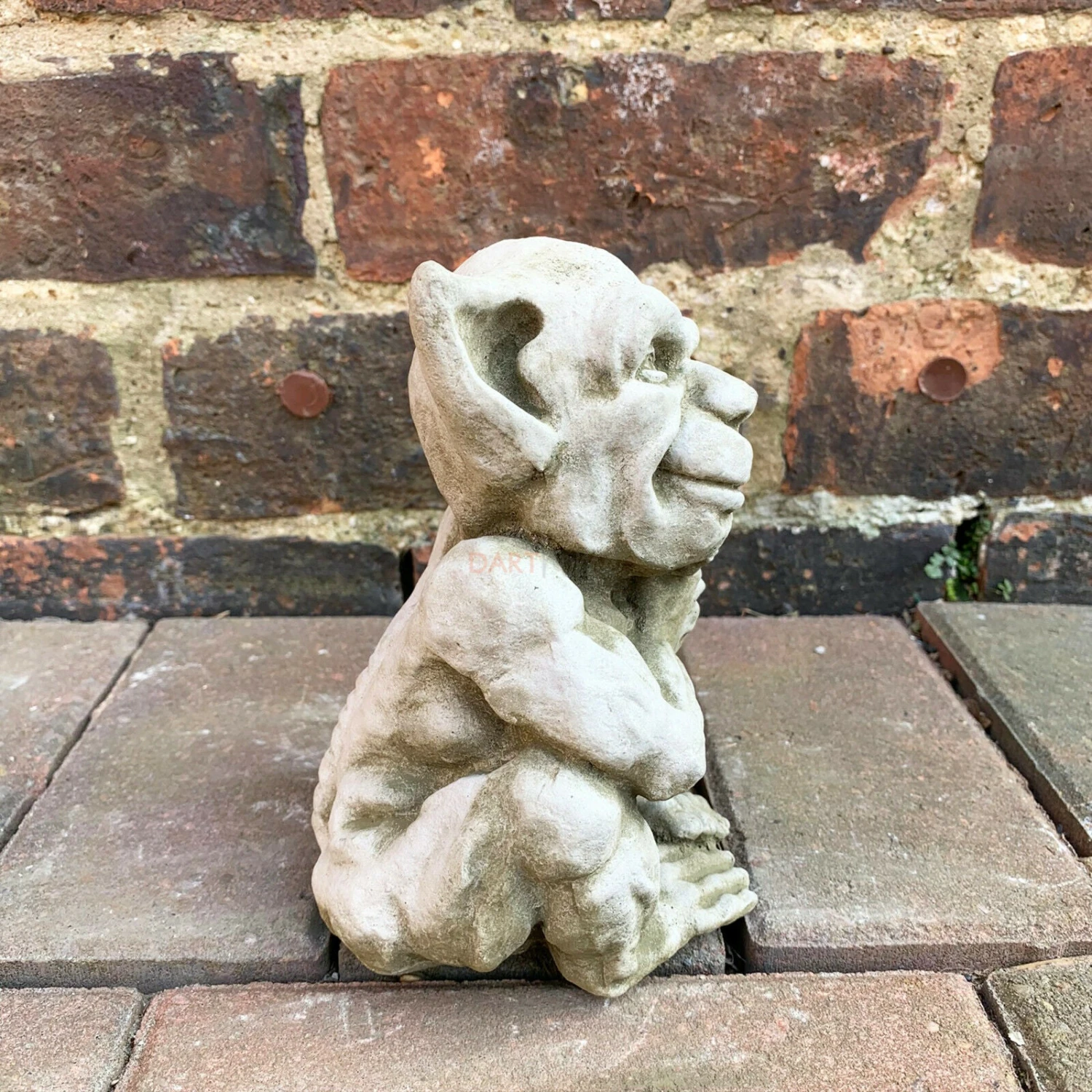 Darthome Limited Stone Goblin Sprite Garden Sculpture 3 Darthome Limited Stone Goblin Sprite Garden Sculpture - Image 3