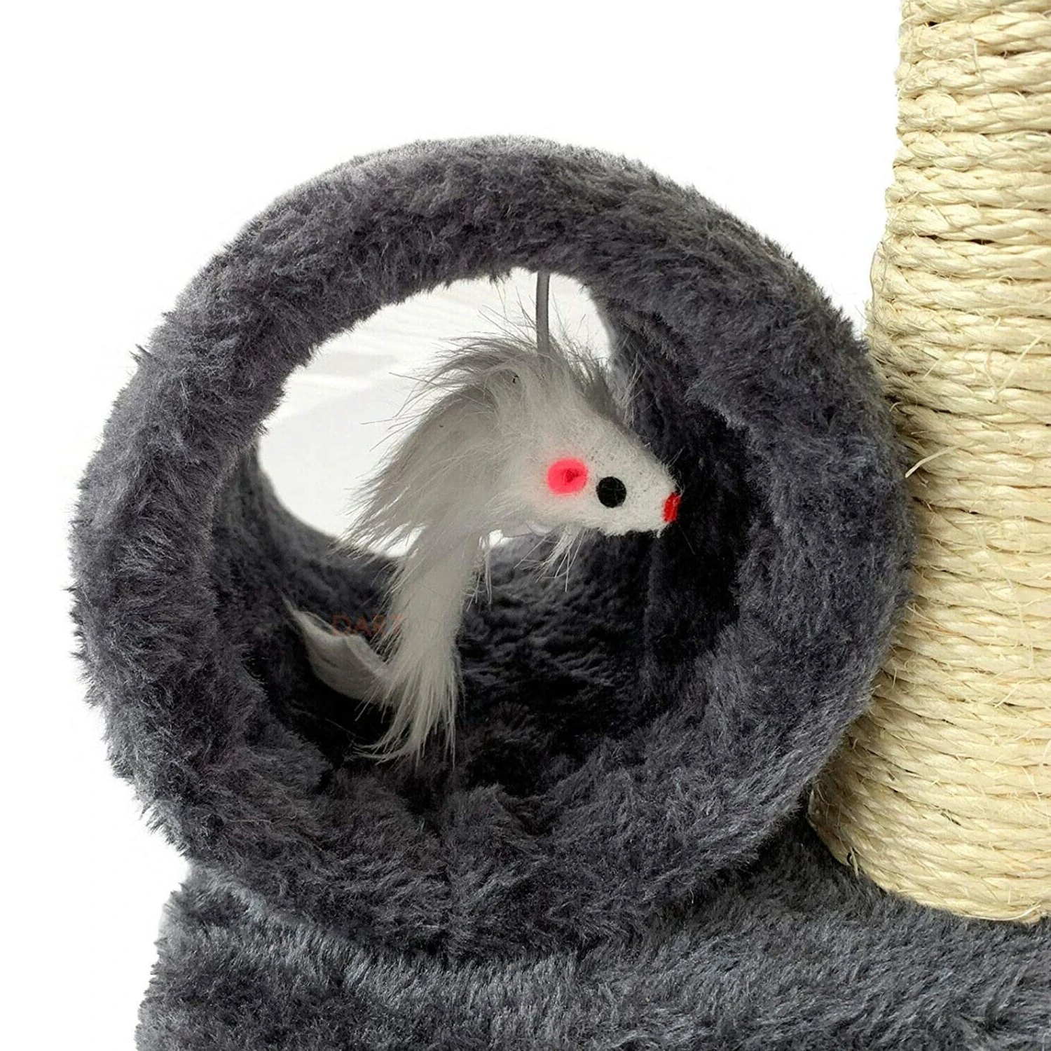 Cat Scratching Post With Ball & Mouse 3 Cat Scratching Post With Ball & Mouse - Image 3