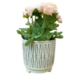 Darthome Limited Green Diamond Plant Pot Holder -Decor Garden Shop 22copy