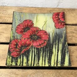Darthome Limited Red Poppy Decorative Plate