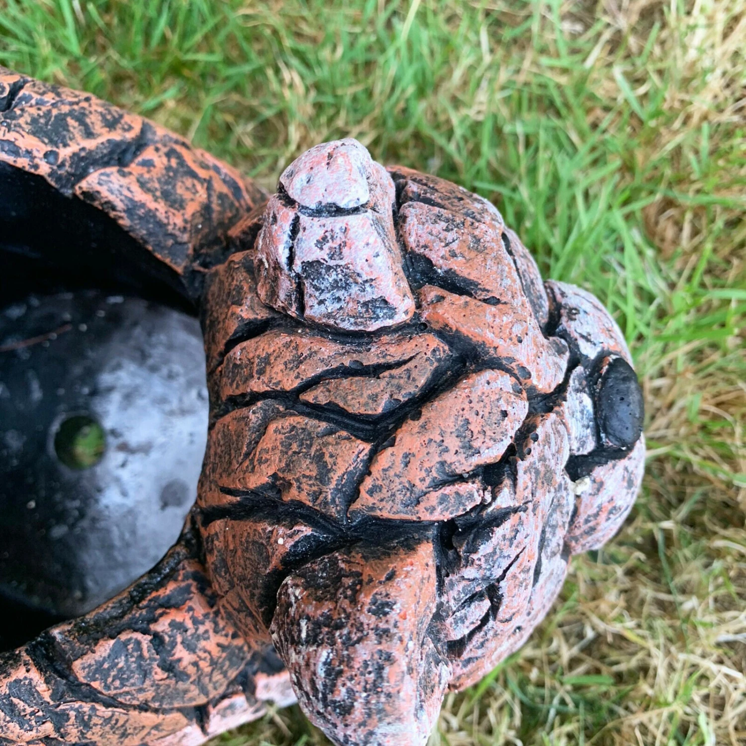 Darthome Limited Cement Rustic Cat Planter 4 Darthome Limited Cement Rustic Cat Planter - Image 4