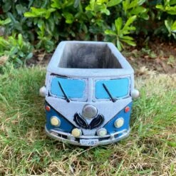 Darthome Limited Blue Cement Campervan Planter 21cm 6 Darthome Limited Blue Cement Campervan Planter 21cm -Decor Garden Shop 2 9821e756 44f7 472f 9b5a 1b570d1db580