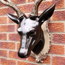 Darthome Limited Extra Large Glossy Black Stags Wall Head -Decor Garden Shop 2 f75542e9 8227 49ba b460 f5bdb6bb9ad8 1