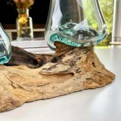 Darthome Limited Double 10cm Molten Glass Bowls Tree Root Stand -Decor Garden Shop 30 e15a97c6 3ec3 428a bd90 bdbe6307c238