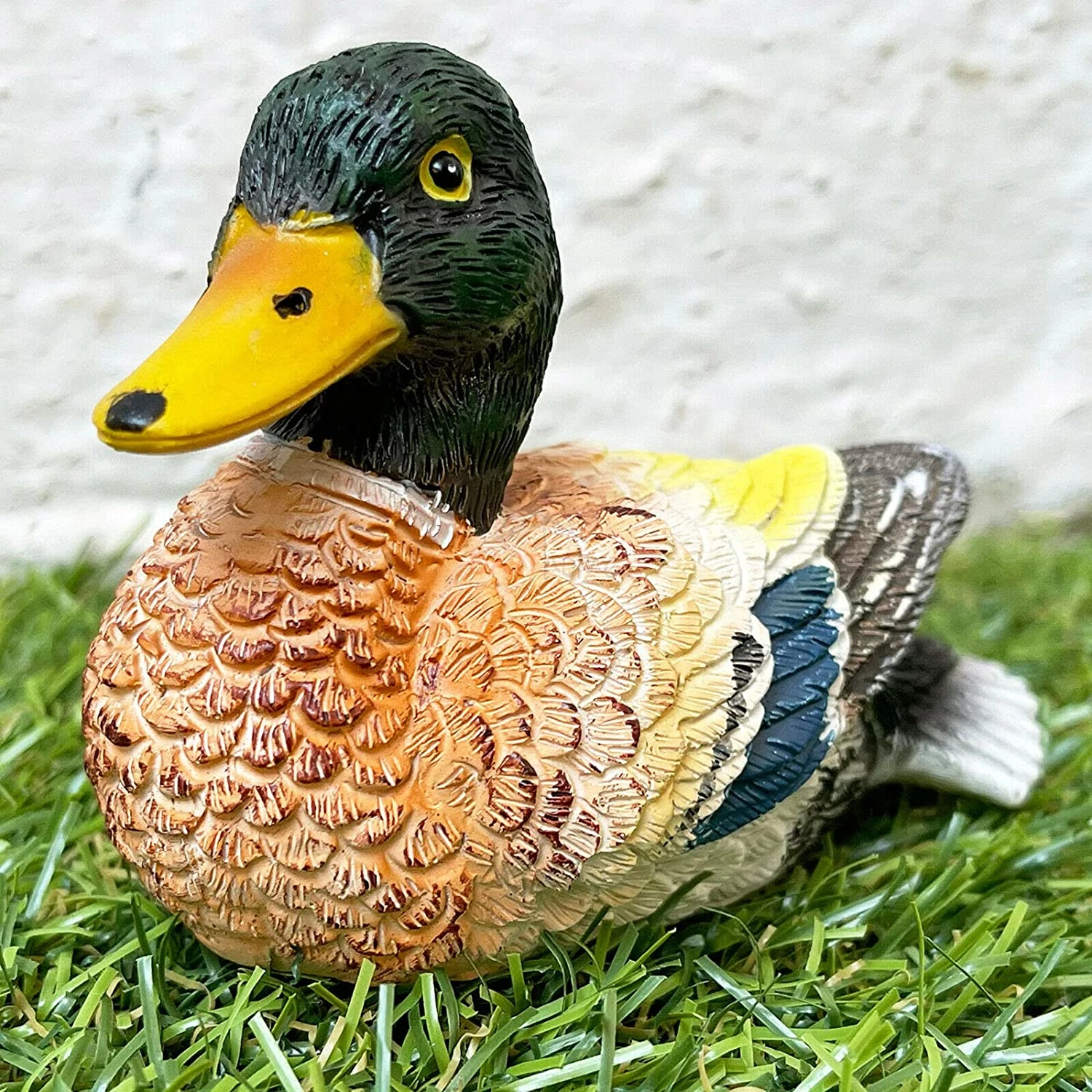 Darthome Limited Miniature Colourful Content Duck Figurine 4 Darthome Limited Miniature Colourful Content Duck Figurine - Image 4