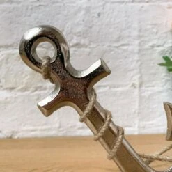 Darthome Limited Silver Metal Anchor Ornament On Wooden Stand 5 Darthome Limited Silver Metal Anchor Ornament On Wooden Stand -Decor Garden Shop 33 a599e4c2 8ee4 4b52 9d17 74bbc1a2c5ca