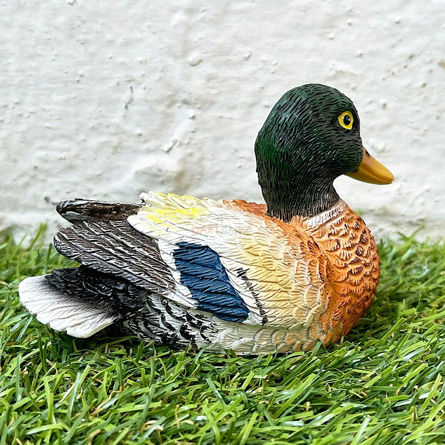 Darthome Limited Miniature Colourful Content Duck Figurine 5 Darthome Limited Miniature Colourful Content Duck Figurine - Image 5