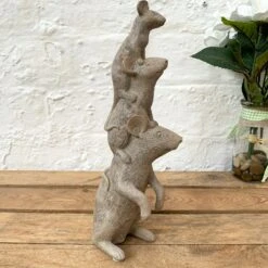 Decor Garden Shop 36 Darthome Limited Brown Mouse Stack Ornament