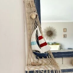 Darthome Limited Wooden Beach Hut Nautical Bathroom Wall Mirror 2x Key Hooks 6 Darthome Limited Wooden Beach Hut Nautical Bathroom Wall Mirror 2x Key Hooks -Decor Garden Shop 3 336dac21 86e5 4f1b 940c 131eaab0b46a