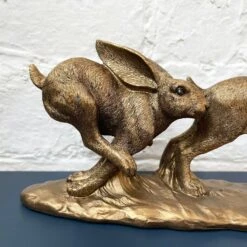 Darthome Limited Resin Bronze Two Jumping Hares Sculpture 9 Darthome Limited Resin Bronze Two Jumping Hares Sculpture -Decor Garden Shop 3 7473861a 602b 4af6 84bc dc61cbfa258b 1