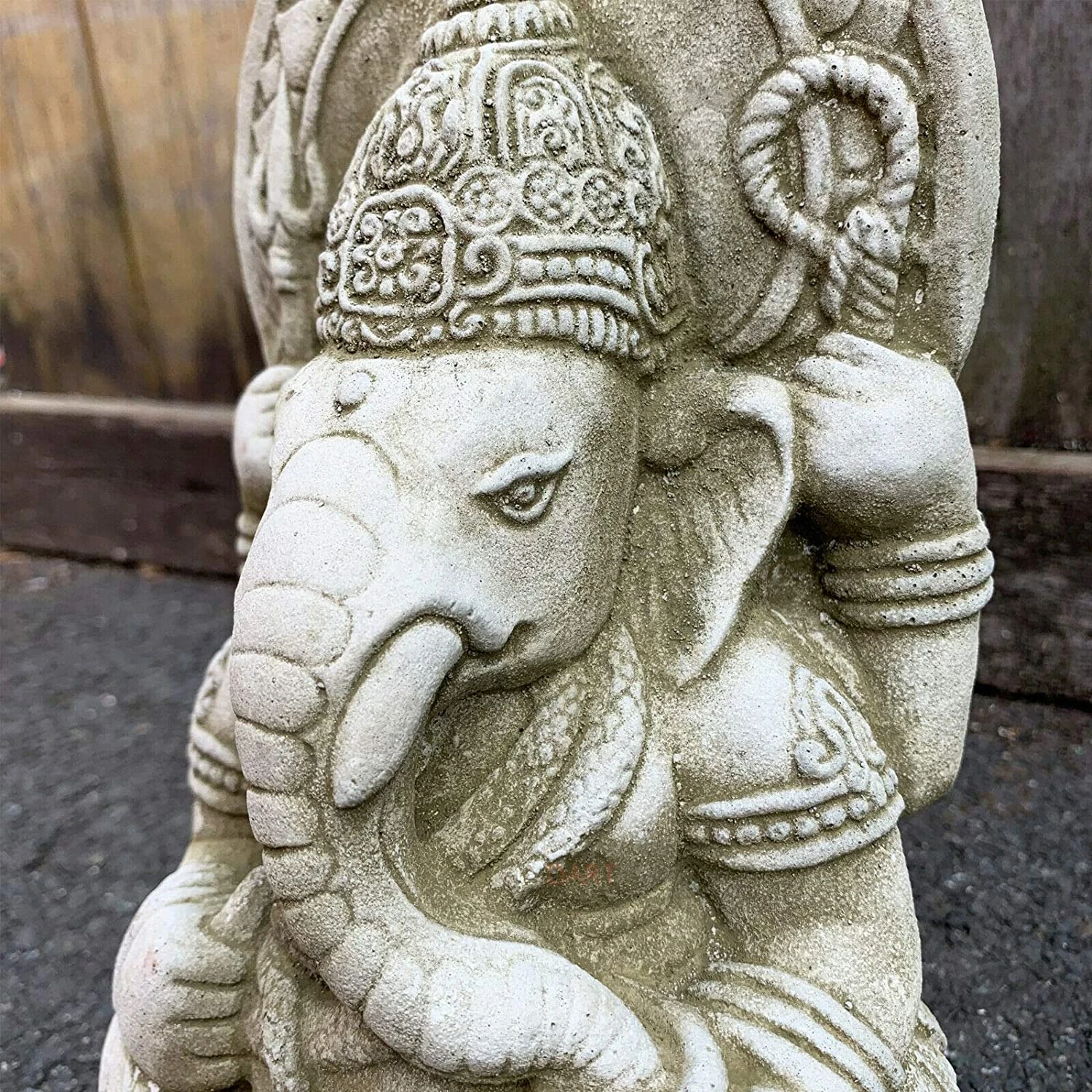 Darthome Limited Stone Ganesh Elephant Garden Sculpture 2 Darthome Limited Stone Ganesh Elephant Garden Sculpture - Image 2