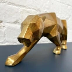 Darthome Limited Geometric Gold Leopard Ornament 46cm -Decor Garden Shop 40 c0b7e7c3 6d6a 4863 a2cb c9a7f43a46a7 1