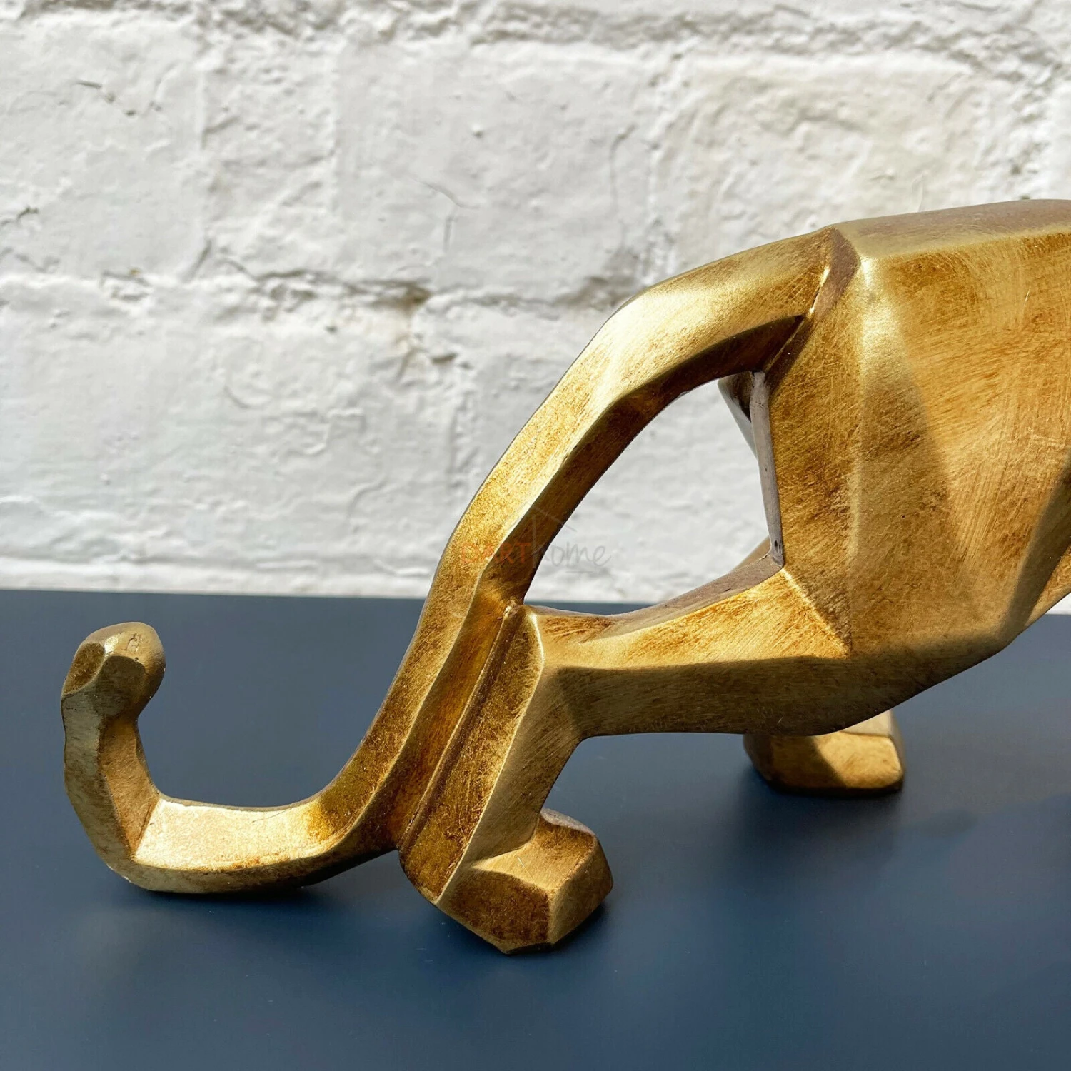 Darthome Limited Geometric Gold Leopard Ornament 46cm 7 Darthome Limited Geometric Gold Leopard Ornament 46cm - Image 7