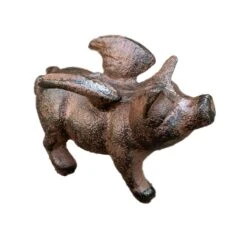 Darthome Limited Cast Iron Flying Pig Ornament 9 Darthome Limited Cast Iron Flying Pig Ornament -Decor Garden Shop 42copy 1