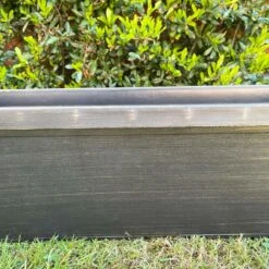 Darthome Limited 66cm Brushed Black Window Box Planter -Decor Garden Shop 45 456405af de5a 4f29 a09c db31776989f1