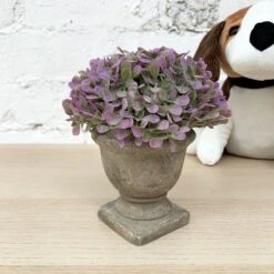 Darthome Limited Purple Hydrangea Potted Artificial Plant