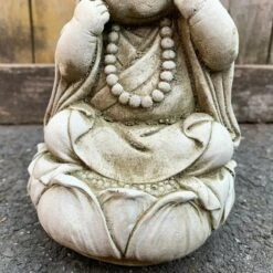 Darthome Limited Stone Happy Monk Garden Statue 18cm -Decor Garden Shop 51 87c79112 04ea 4ddf 95b7 363f99bb08db