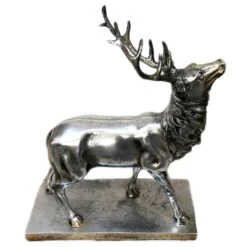 Darthome Limited Silver Stag On Base Ornament 9 Darthome Limited Silver Stag On Base Ornament -Decor Garden Shop 51copy