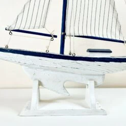 Darthome Limited White Sailing Yacht Collectable Model Ornament 66cm -Decor Garden Shop 53 8c220cc7 946e 428c 8ca6 930a55717bc3