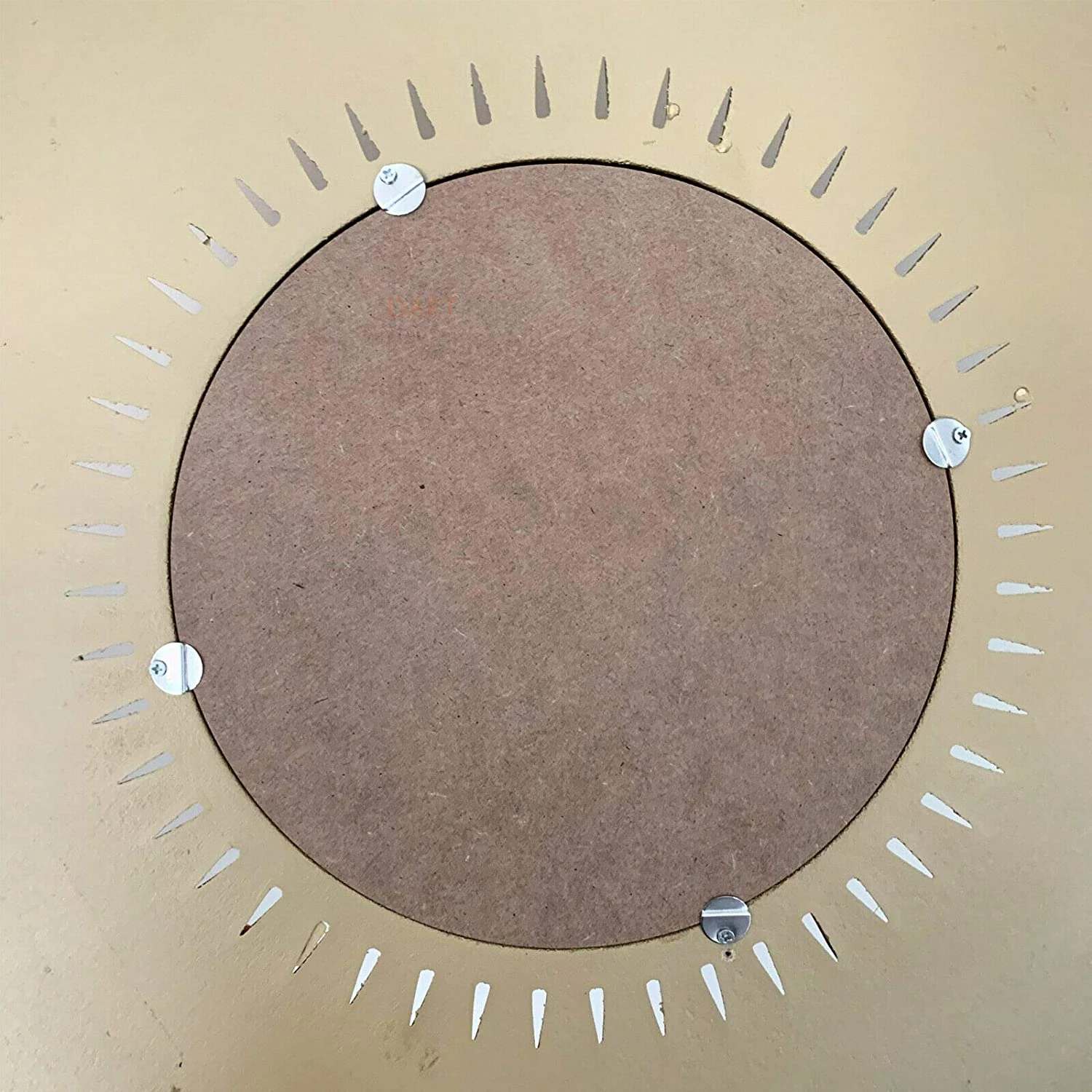 Darthome Limited Large Gold Feather Wall Mirror 50cm 4 Darthome Limited Large Gold Feather Wall Mirror 50cm - Image 4