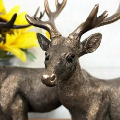 Darthome Limited Bronze Resin Stag Pair Ornament -Decor Garden Shop 5 1e189be9 06ad 4c67 b25c ca2c2fd0f5af 1