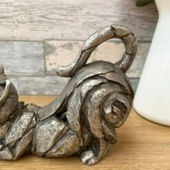 Darthome Limited Silver Stretching Cat Sculpture -Decor Garden Shop 5 bdbb97c6 6a26 49fa bf8e 2c992b85f224