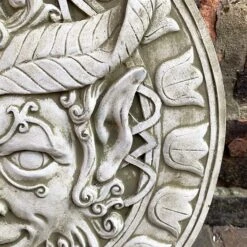 Darthome Limited Stone Wiccan Face Wall Plaque 30cm -Decor Garden Shop 69 eef0c321 4710 4e65 a1ba 8941c0fcb084