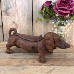 Darthome Limited Rusty Daschund Boot Scraper