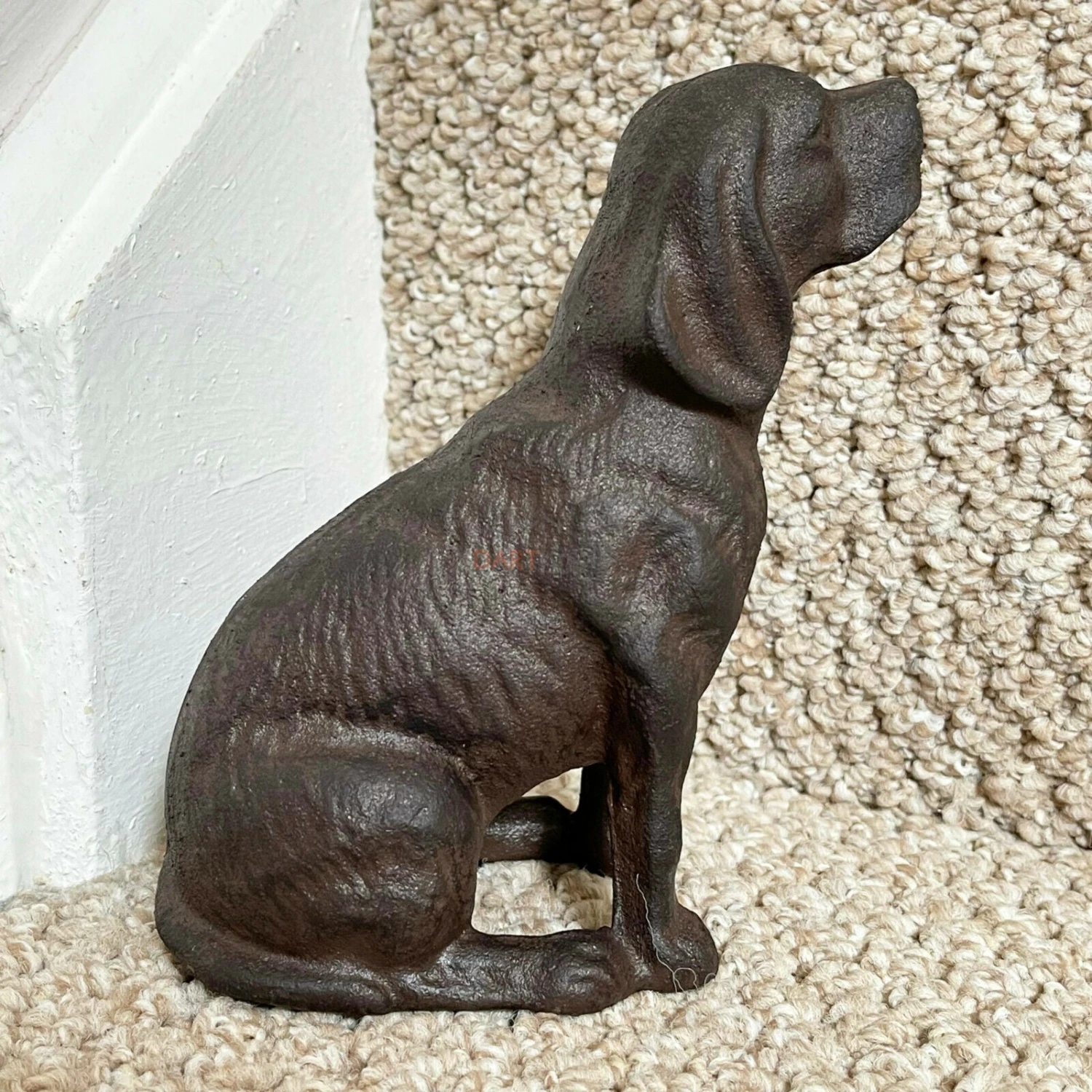 Darthome Limited Cast Iron Sitting Dog Doorstop Ornament 15cm 4 Darthome Limited Cast Iron Sitting Dog Doorstop Ornament 15cm - Image 4