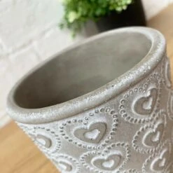 Darthome Limited Cement Mini Hearts Plant Pot Cover -Decor Garden Shop 88 c4336301 3143 4a3e ad39 d0bfffae997a
