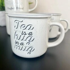 Darthome Limited Speckled Slogan Script Mugs Set 400ml -Decor Garden Shop 8 d230ad26 58e5 4efc b235 306637d5f6a9