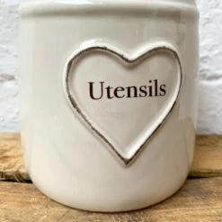 Darthome Limited Ceramic Love Heart Utensil Pot 13x12cm 11 Darthome Limited Ceramic Love Heart Utensil Pot 13x12cm -Decor Garden Shop 93 fc07cb41 ad52 48ba 8868 df5b9fe46060