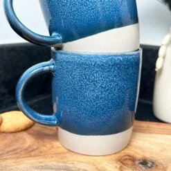 Darthome Limited 320ml Blue Reactive Glaze Mugs Set Of 2 9 Darthome Limited 320ml Blue Reactive Glaze Mugs Set Of 2 -Decor Garden Shop FullSizeRender 37 JPEG