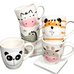 Darthome Limited Set Of 5 Animal Head Mugs -Decor Garden Shop FullSizeRender 41.JPEGcopy